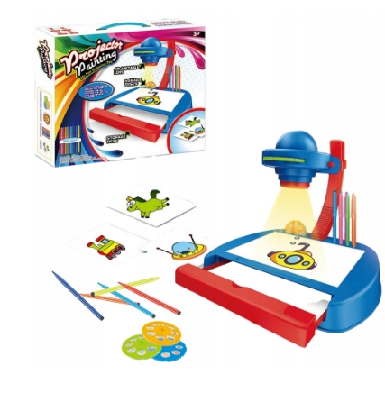 Duży Projektor Rzutnik do Rysowania Slajdy Pisaki