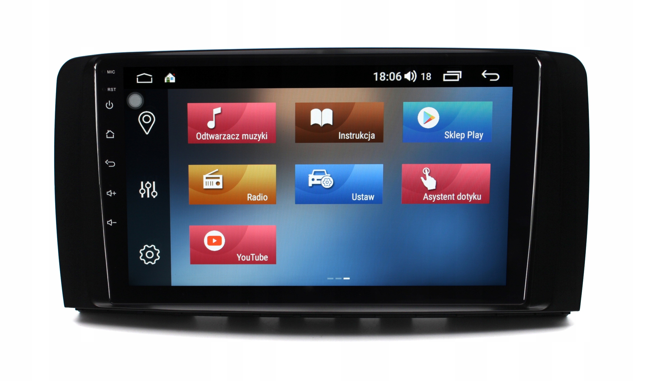 Radio Nawigacja Gps Mercedes Benz R W251 Android