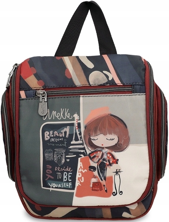 A678 Kosmetyczka turystyczna Anekke rozkładana Real Mademoiselle podróżna