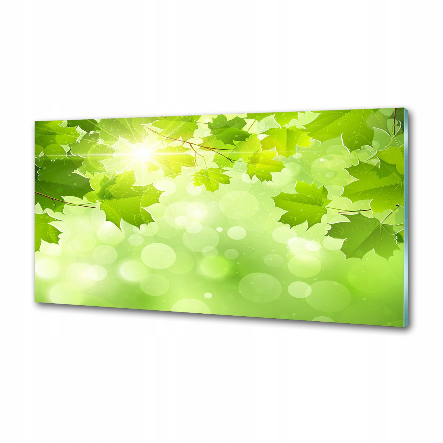 Kuchyňský panel Listy kaštanu 120x60 Lepidlo