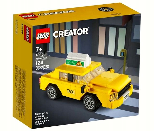 

Oryginalne Lego 40468 Creator Żółta taksówka Nowy