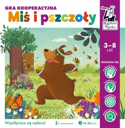 

Miś i pszczoły Gra kooperacyjna Kapitan Nauka