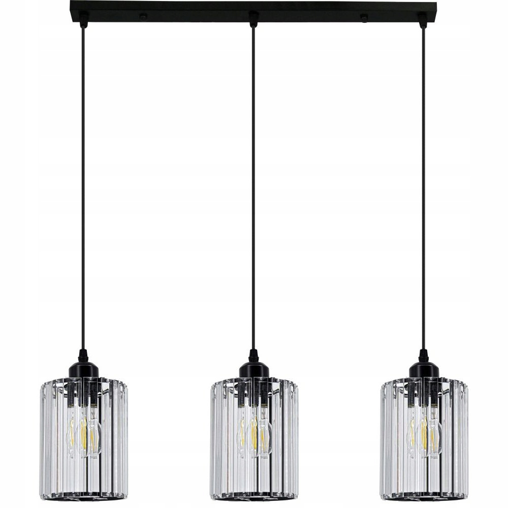 Závěsná lampa Modena 6782/3 černá Elem