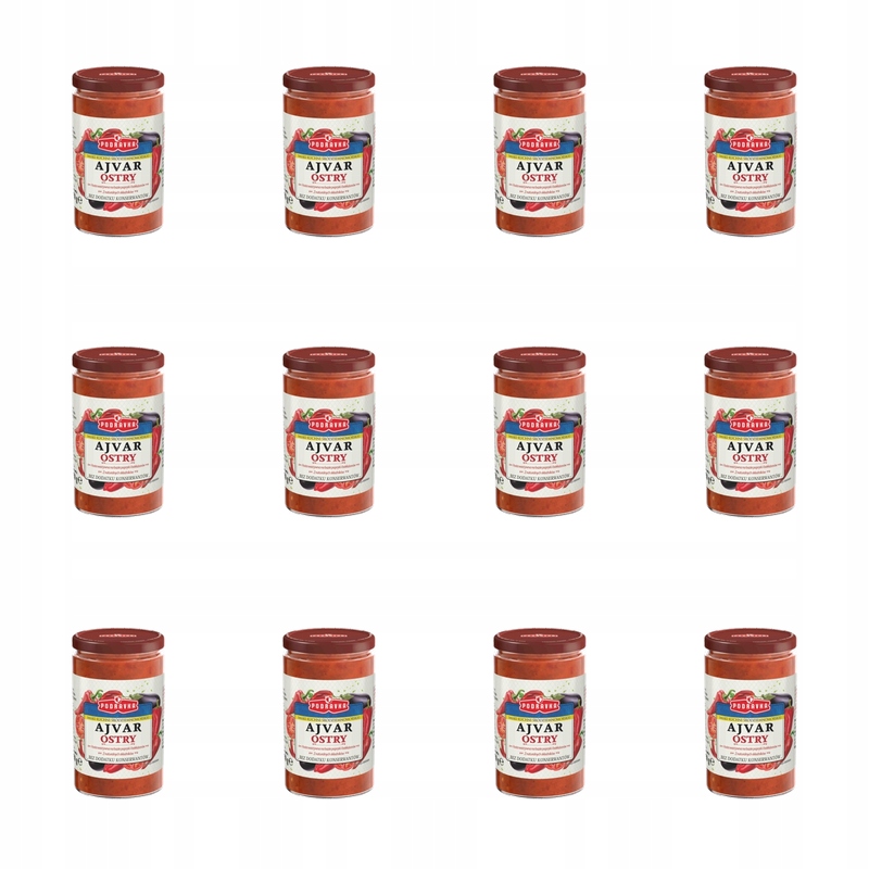 Podravka Ajvar ostrá 690 g X12