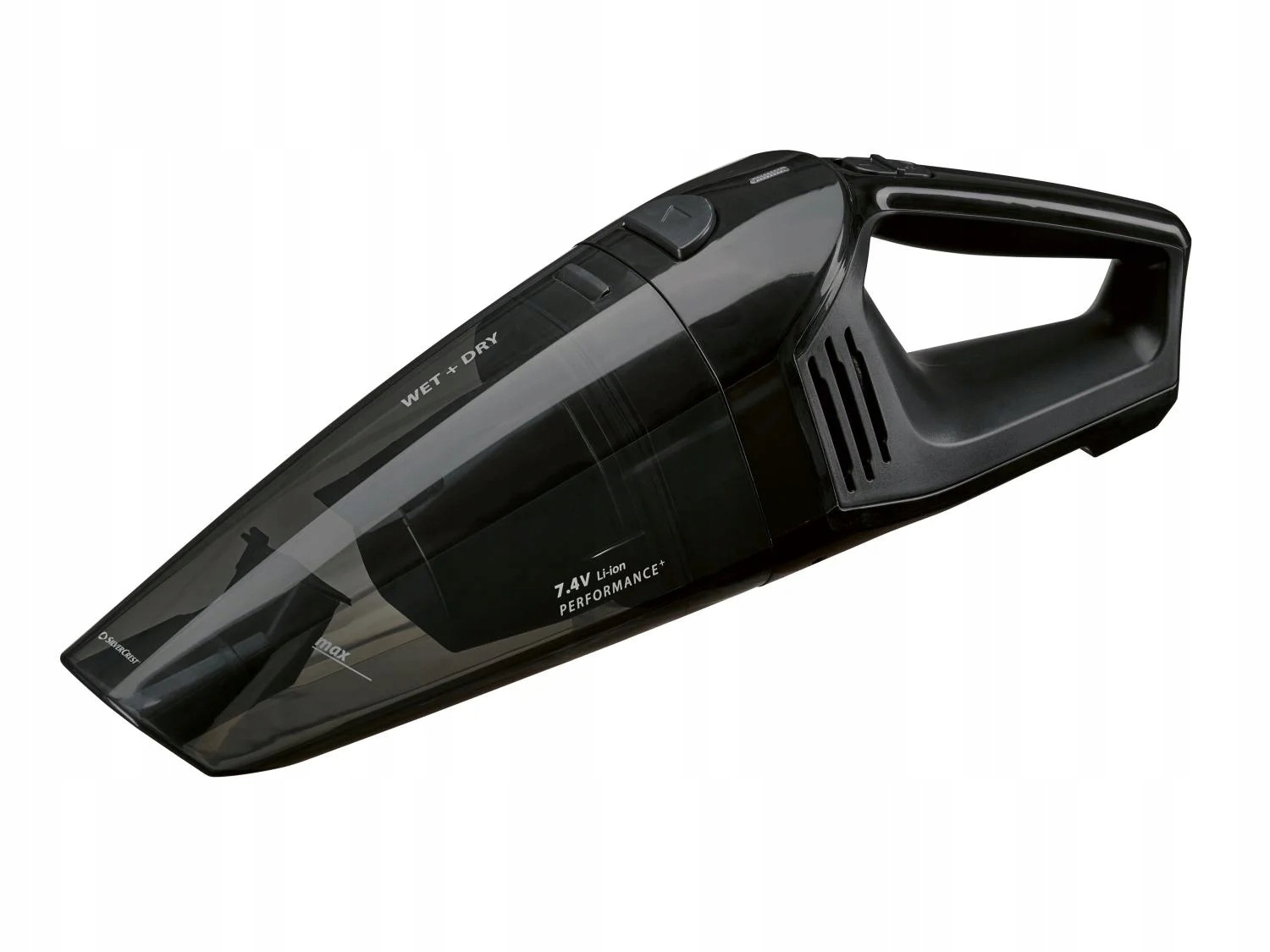 Odkurzacz ręczny do pracy na mokro i sucho lekki Usb Sas 7.4 LI F4 czarny