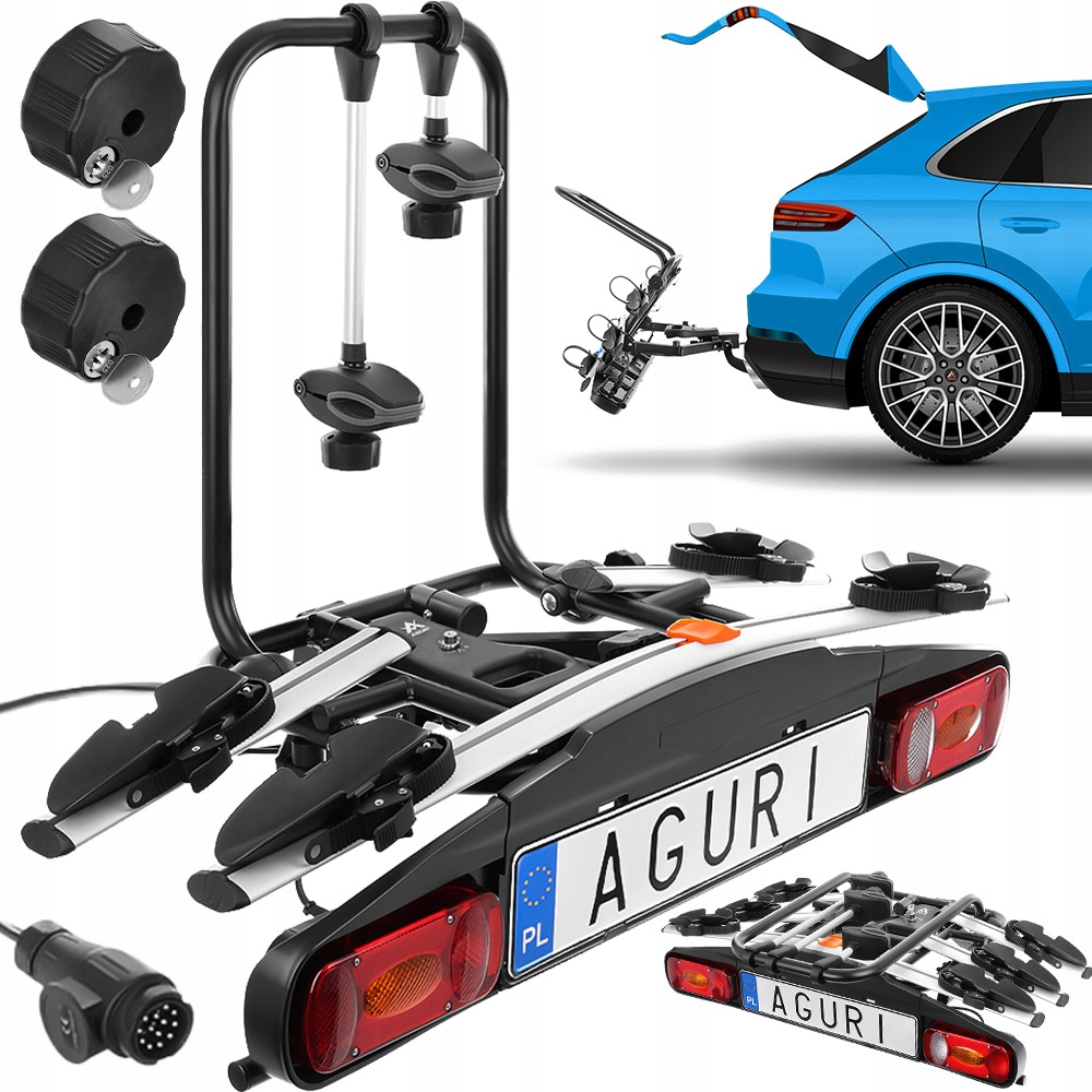 

Bagażnik Rowerowy Na Hak Aguri Active Bike 2 13PIN