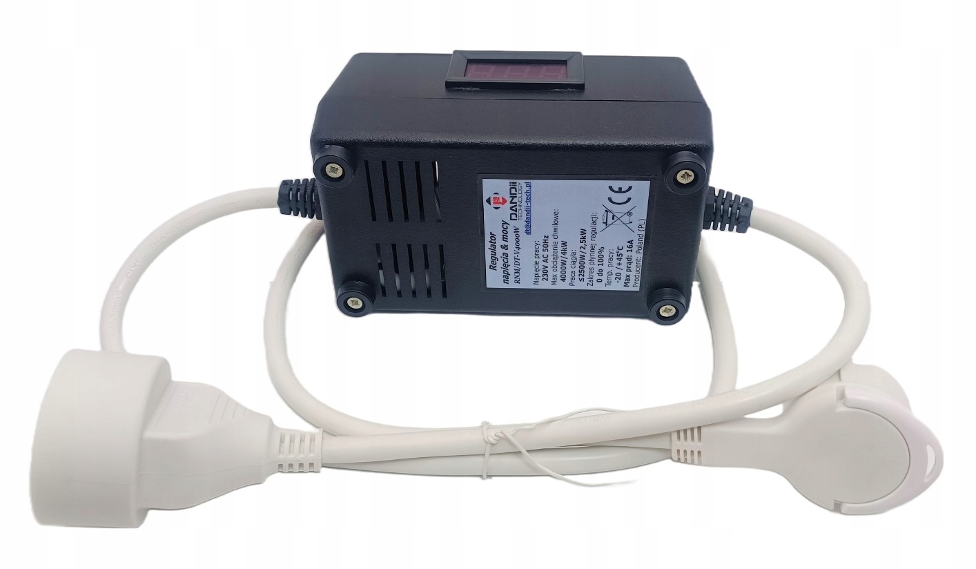 REGULATOR MOCY GRZAŁKI-OBROTÓW SILNIKA-funkcja OFF Model RNM/DT-GV4000W