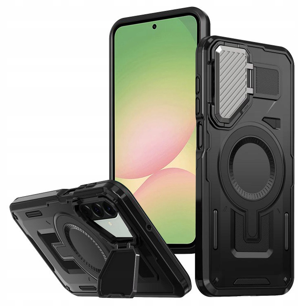 Techsuit CamVault MagSafe Etui do Samsung Galaxy A56 5G – czarne