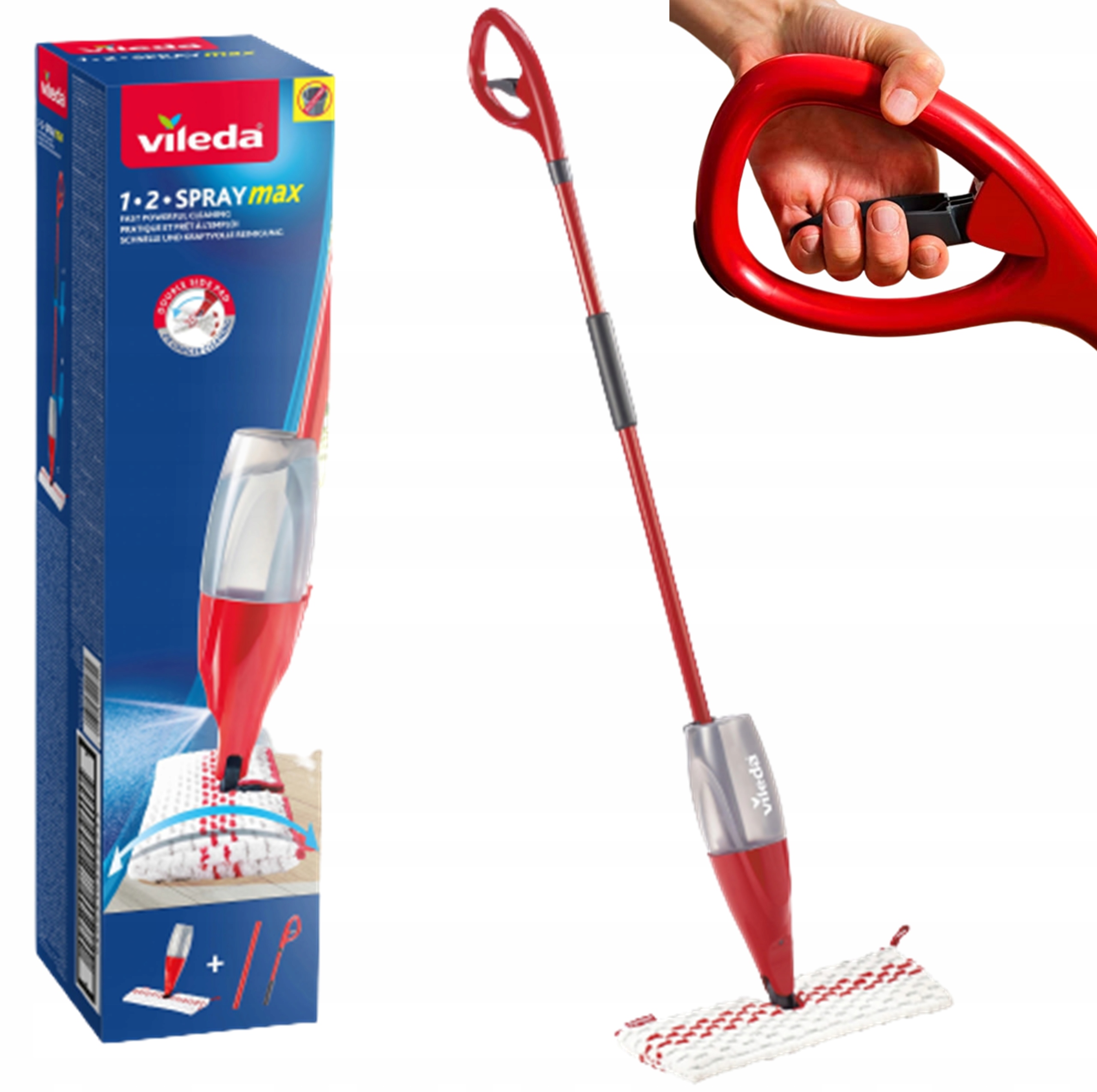Levně Mop plochý Vileda 1-2-SPRAY max 40 cm