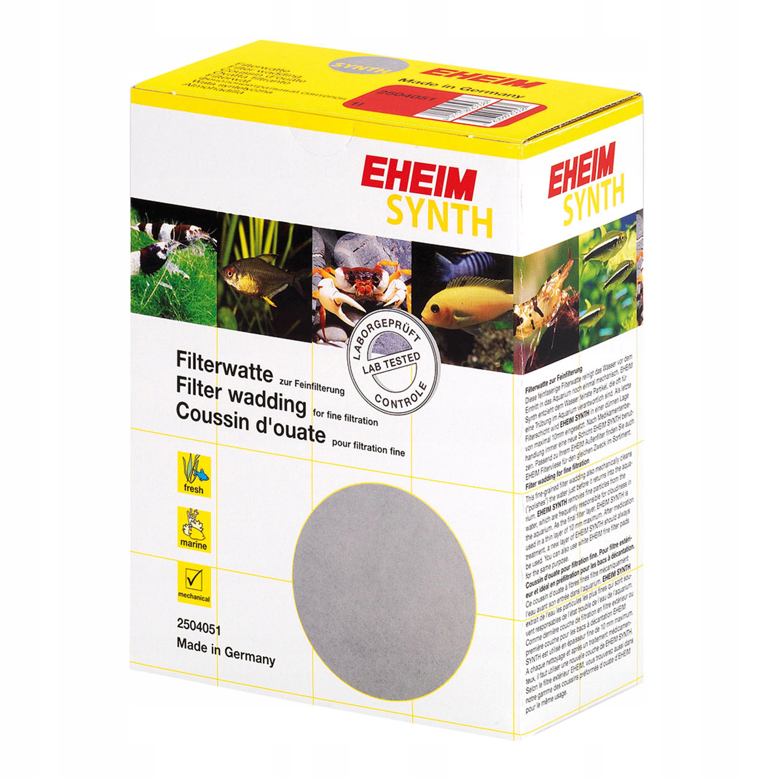 

Eheim 2504051 Synth 1L gęsta wata filtracyjna