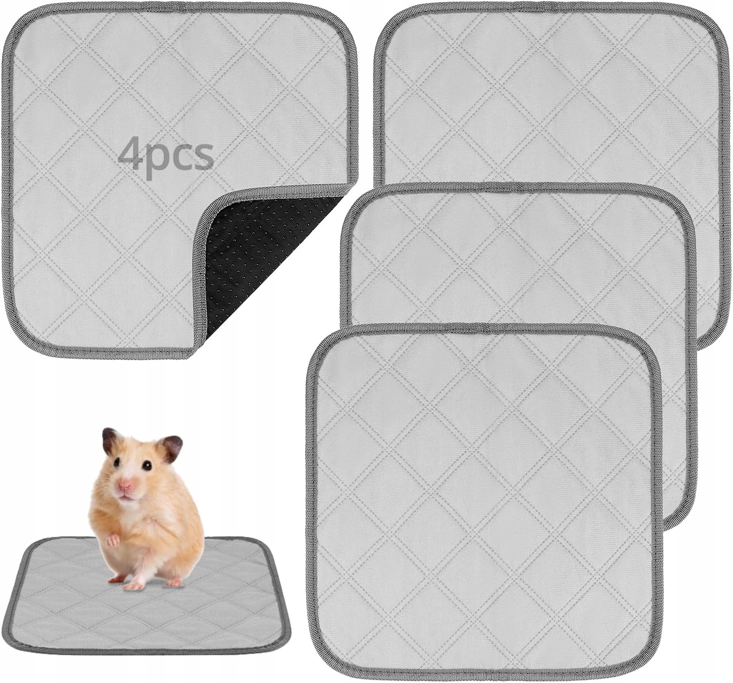 Levně Plazmové Podložky Pro Morče Absorpční Protiskluzové 4 Kusy