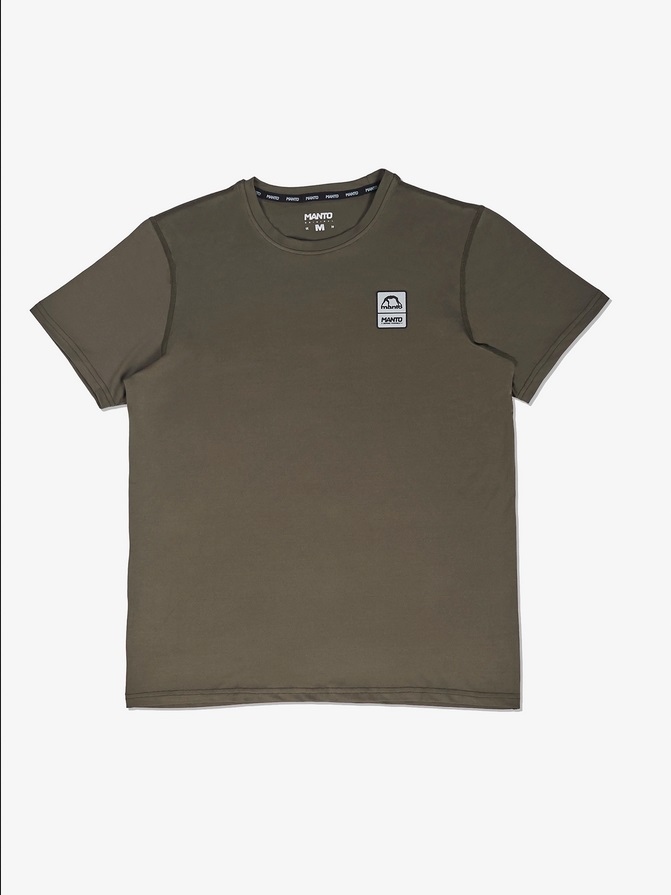 Manto Mesh Koszulka Techniczna Treningowa pulse khaki M