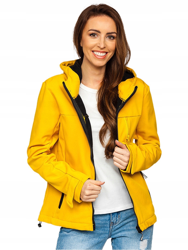 

Kurtka Damska Softshell Żółta KSW6007 Denley_l