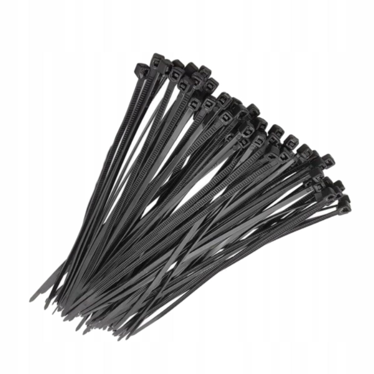 100x Opaski zaciskowe kablowe trytytki 3,6mm x 200mm Sandicom