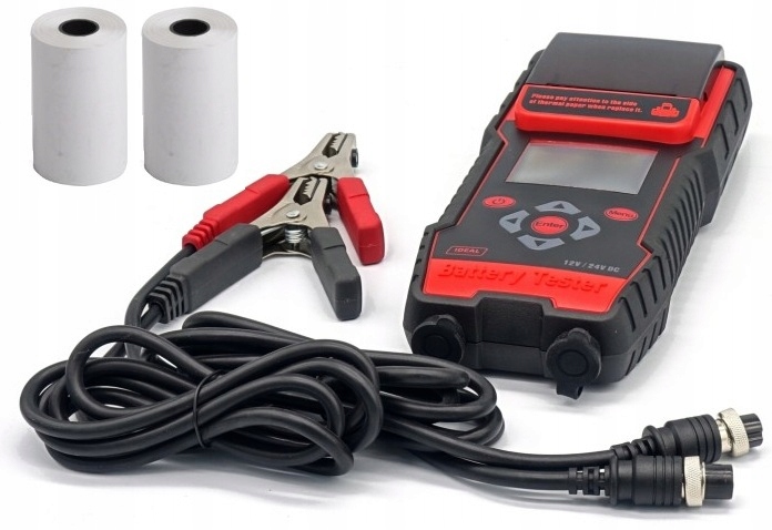 ТЕСТЕР АКУ ЦИФРОВ С ВЛАЖНЫМ/ЭФБ/ГЕЛЕМ/АГМ ПРИНТЕРОМ