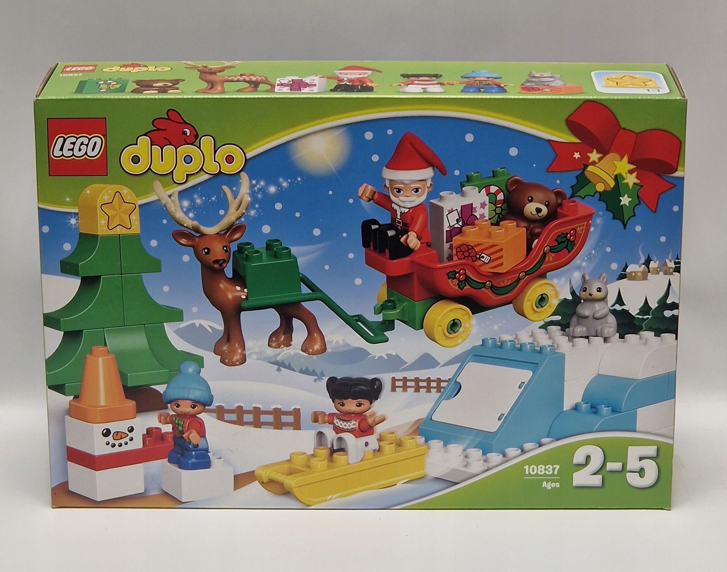 Lego Duplo 10837 Zimowe ferie Świętego Mikołaja