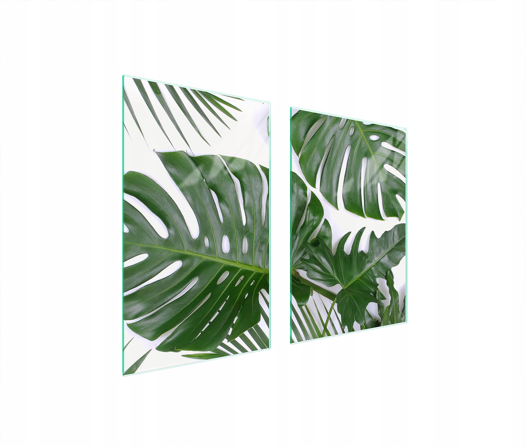 Skleněná Ochranná Deska Do Kuchyně 65x52 Monstera Tvrzené Sklo