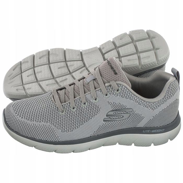 Sportovní obuv Pánské boty Skechers Summits Light Gray 232057 Šedá