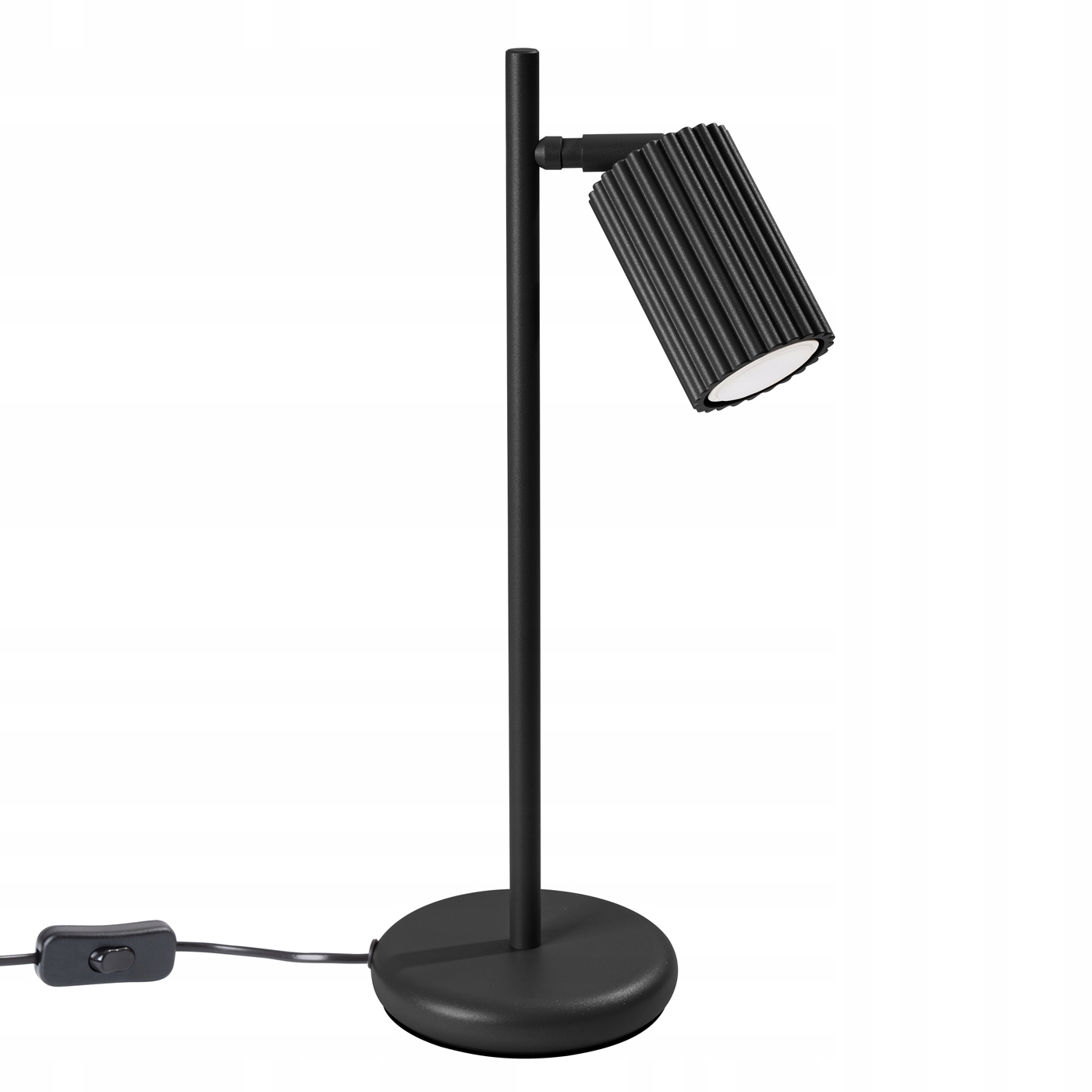 Stojící stolní lampa Noční 1x GU10 Černá Karbon 1586 Sollux