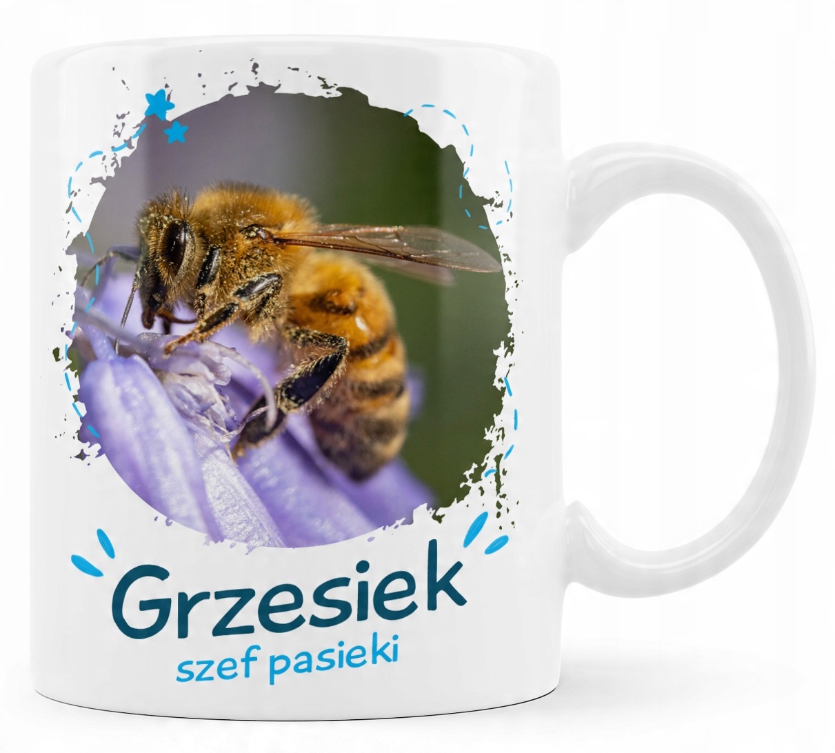 

Kubek pszczelarza. Szefa Pasieki z Twoim imieniem.