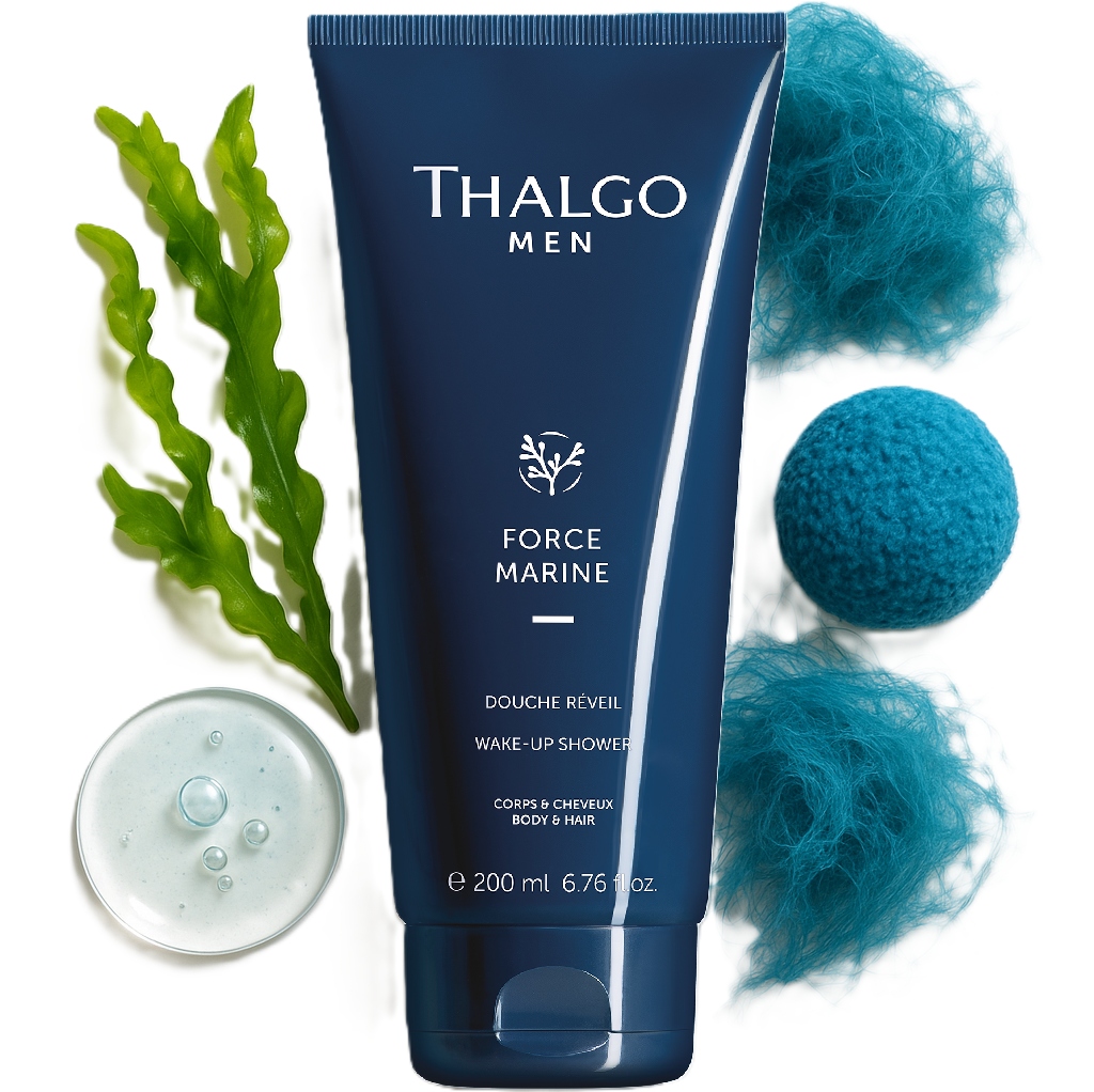 Sprchový gel 2v1 na tělo a vlasy Wake-Up 200 ml – Thalgo