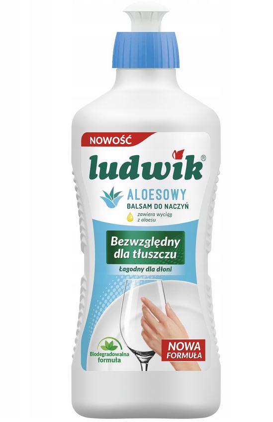 

Płyn do mycia naczyń Ludwik 450g balsam aloes