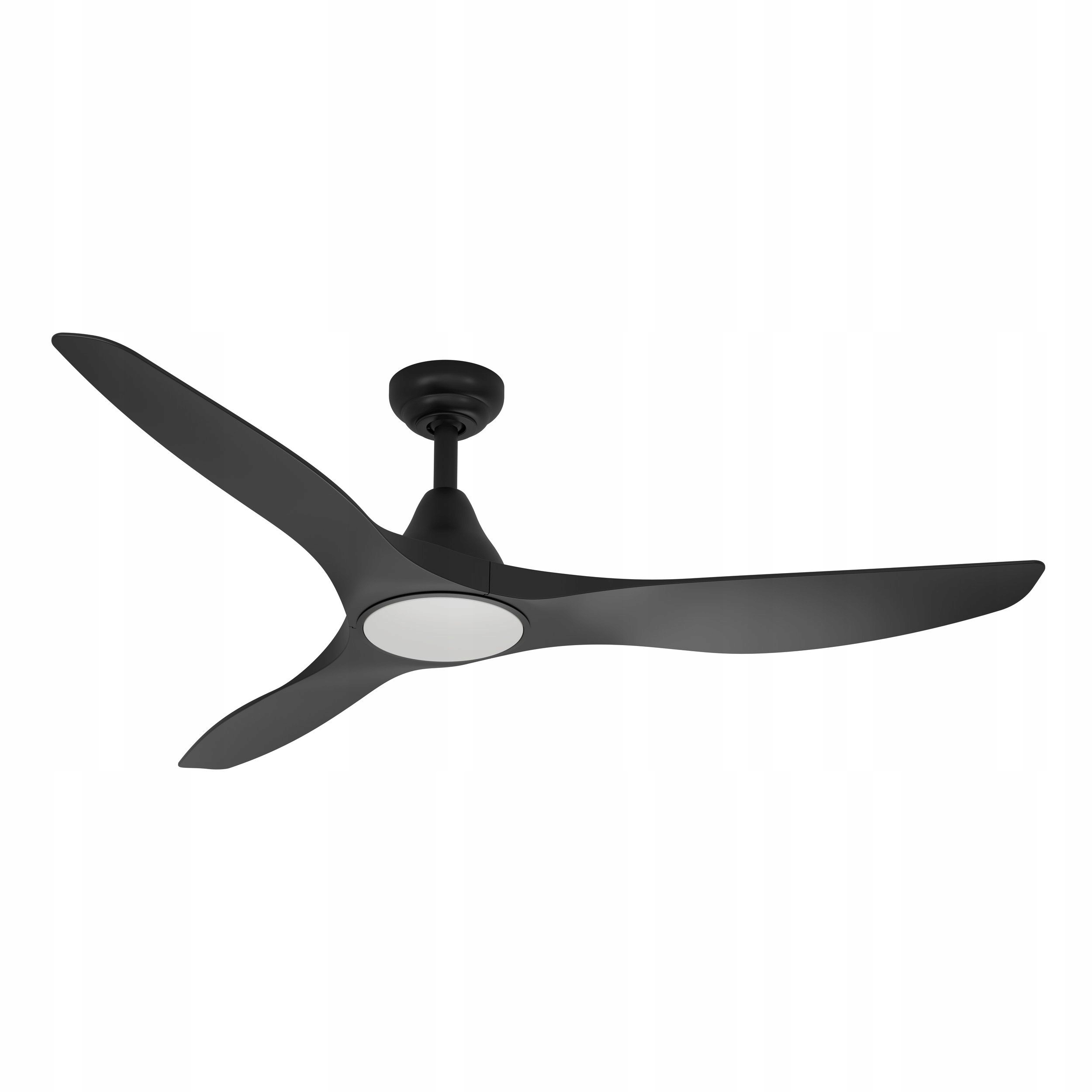 

Wentylator Sufitowy Z Led 19W Czarny Eglo Portsea