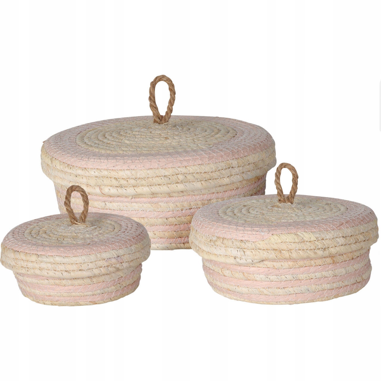 

Pojemniki Z Pokrywkami koszyczki na drobiazgi x3