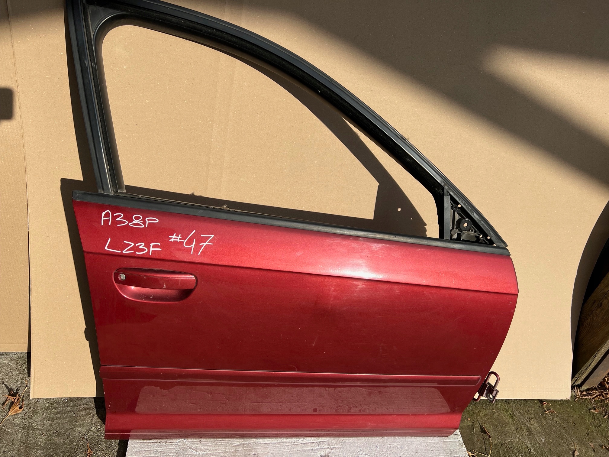 AUDI A3 8P 5D LIFT door right right front front LZ3F