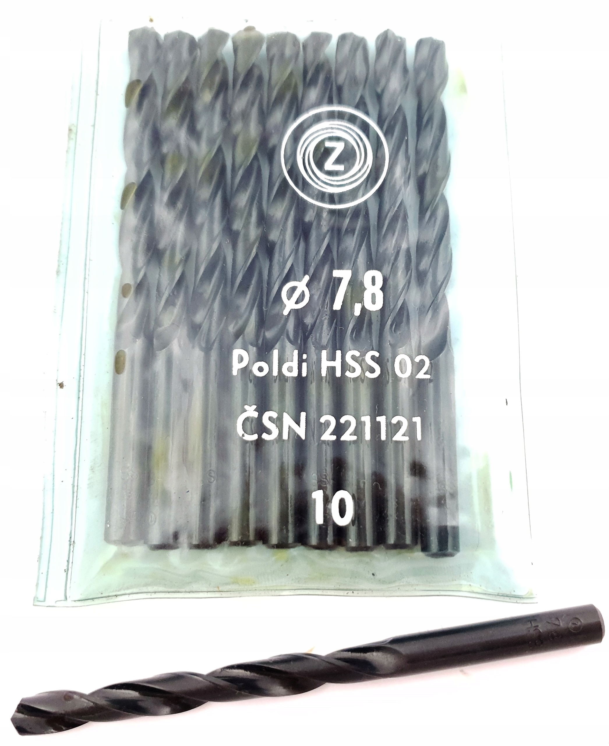WIERTŁO DO METALU 7,8 NWKa CZESKIE POLDI NOWE