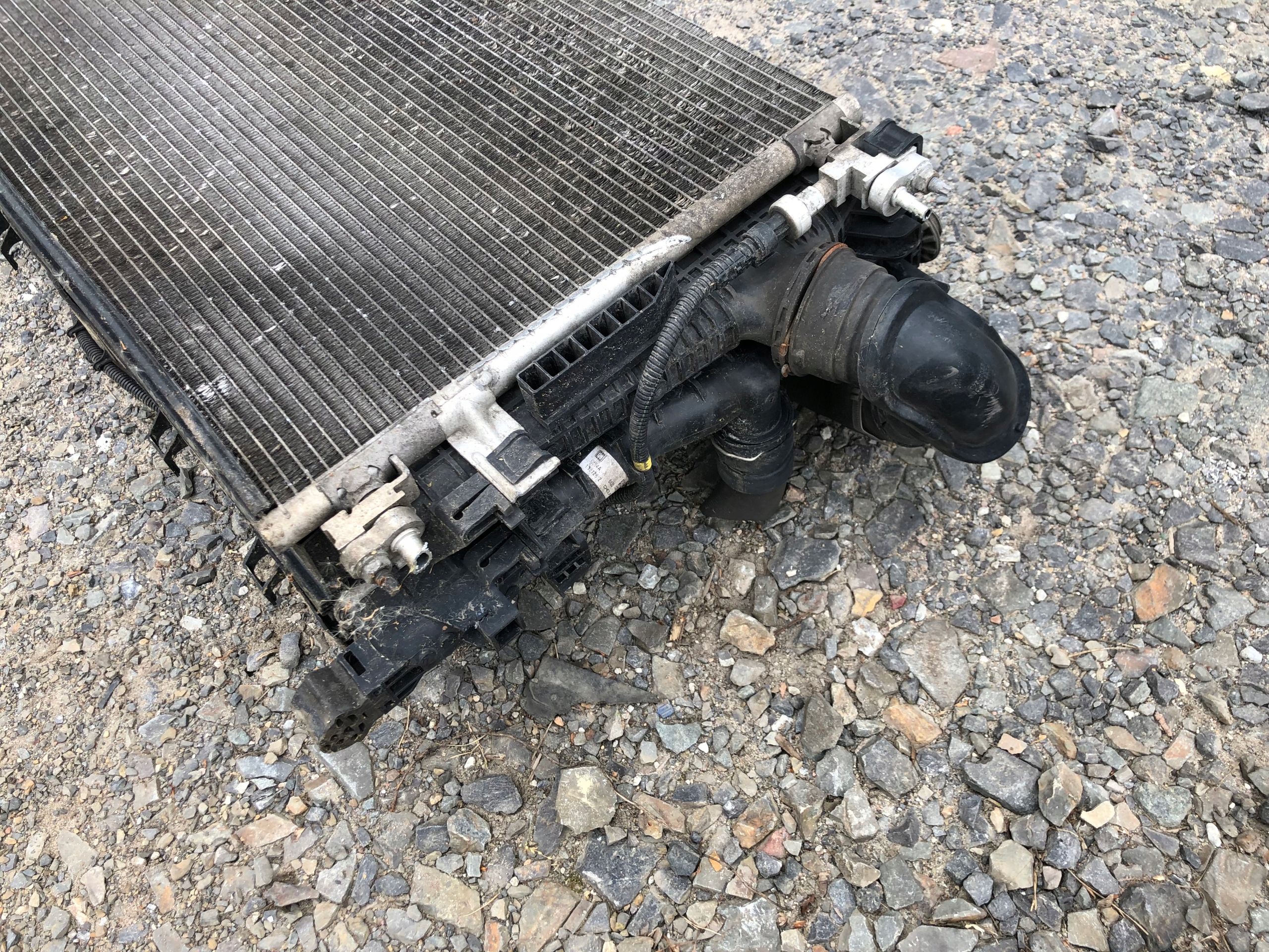 OPEL ZAFIRA C 2.0 CDTI support panel for radiators fan radiator