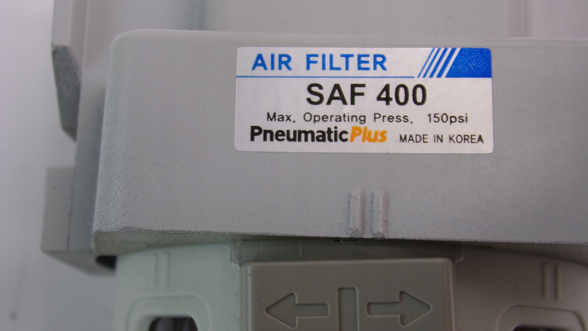 FILTR POWIETRZA ODWADNIACZ KOMPRESOR 3/4'' AUTOMAT Waga produktu z opakowaniem jednostkowym 1 kg