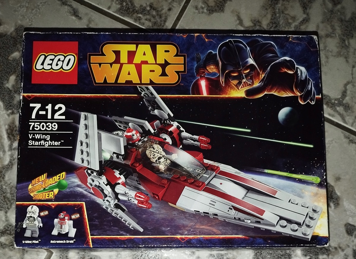LEGO Star Wars 75039 VWing Starfighter nowy unikat 14719244597