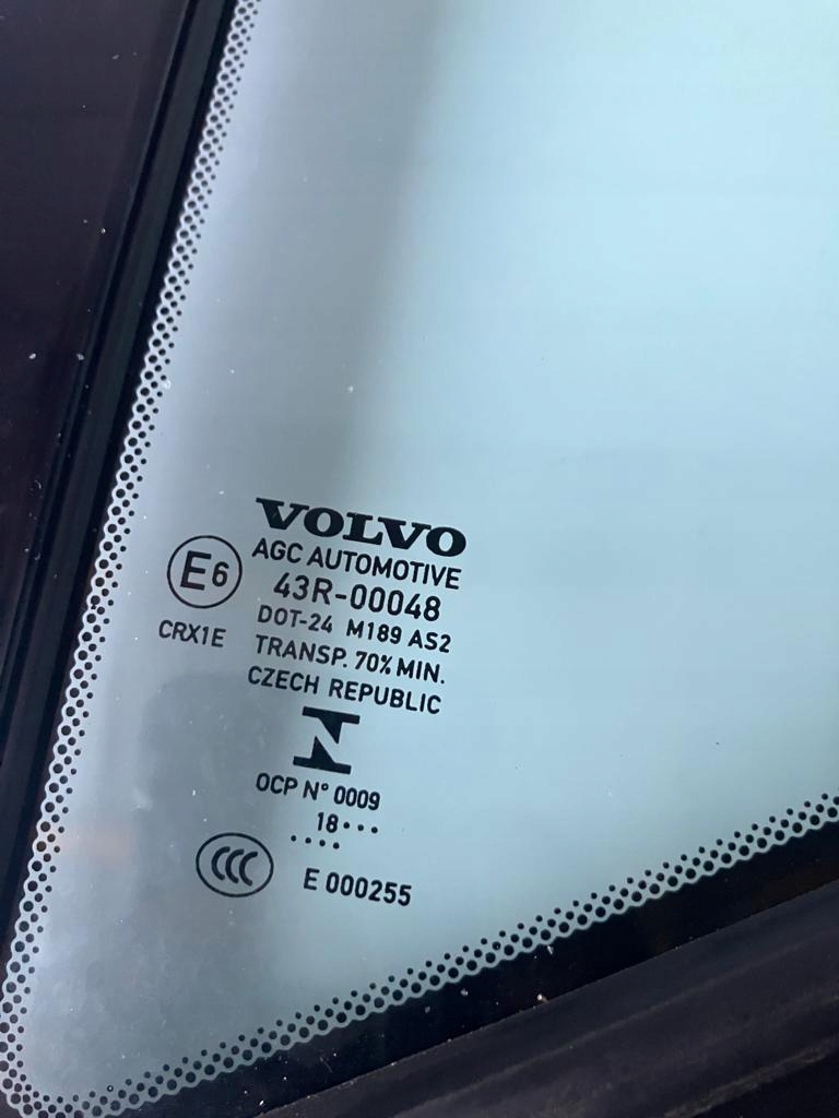 window door left rear part XC40 18 ROK 31442381 TROJKAT