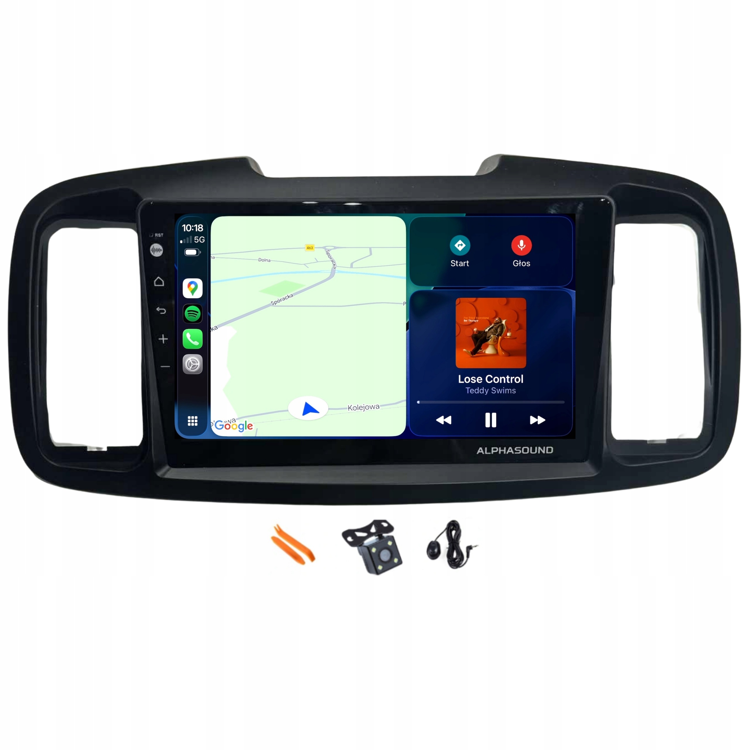 Radio Android Navigace Opel Vivaro A 10-14 4/64GB Lte 4G CarPlay Gps