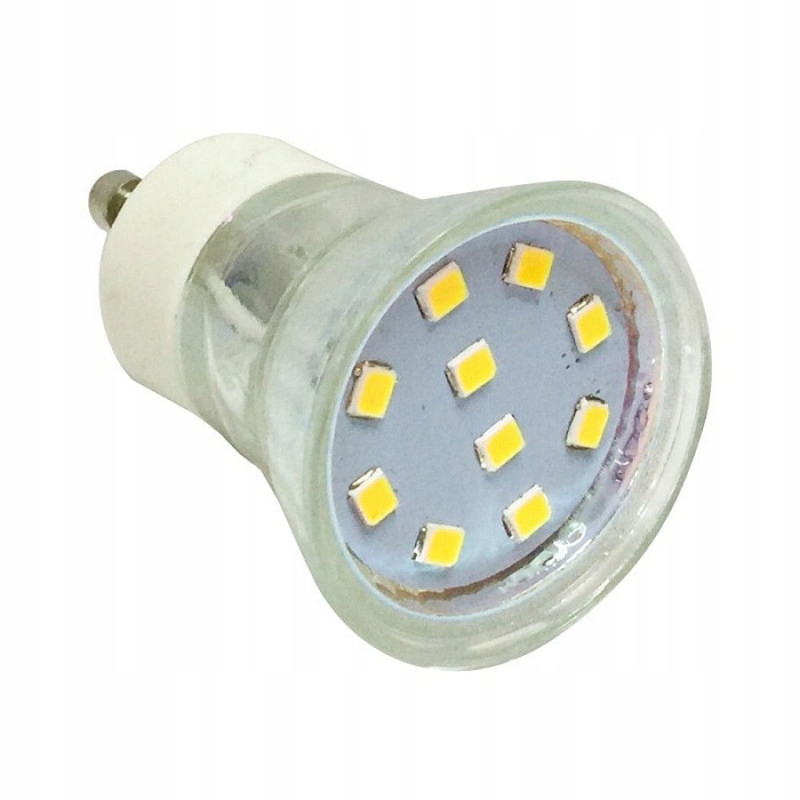 ŻARÓWKA LED GU11 MAŁA MINI 35mm 230V 3W CIEPŁA