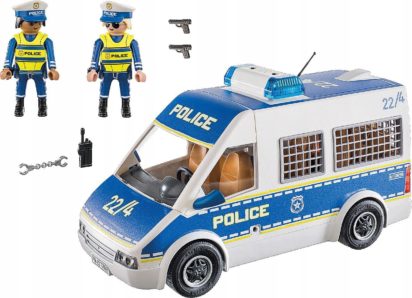PLAYMOBIL TRANSPORTER POLICYJNY AUTO KLOCKI 70899 Marka Playmobil