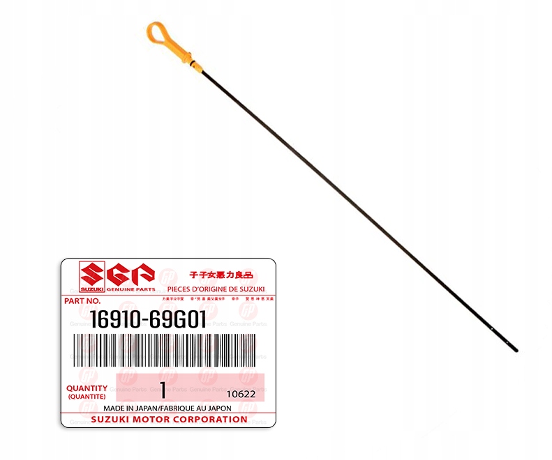 SUZUKI GRAND VITARA II SWIFT SX4 BAGNET MIARKA OLEJU 1691069G01 ORYGINAŁ