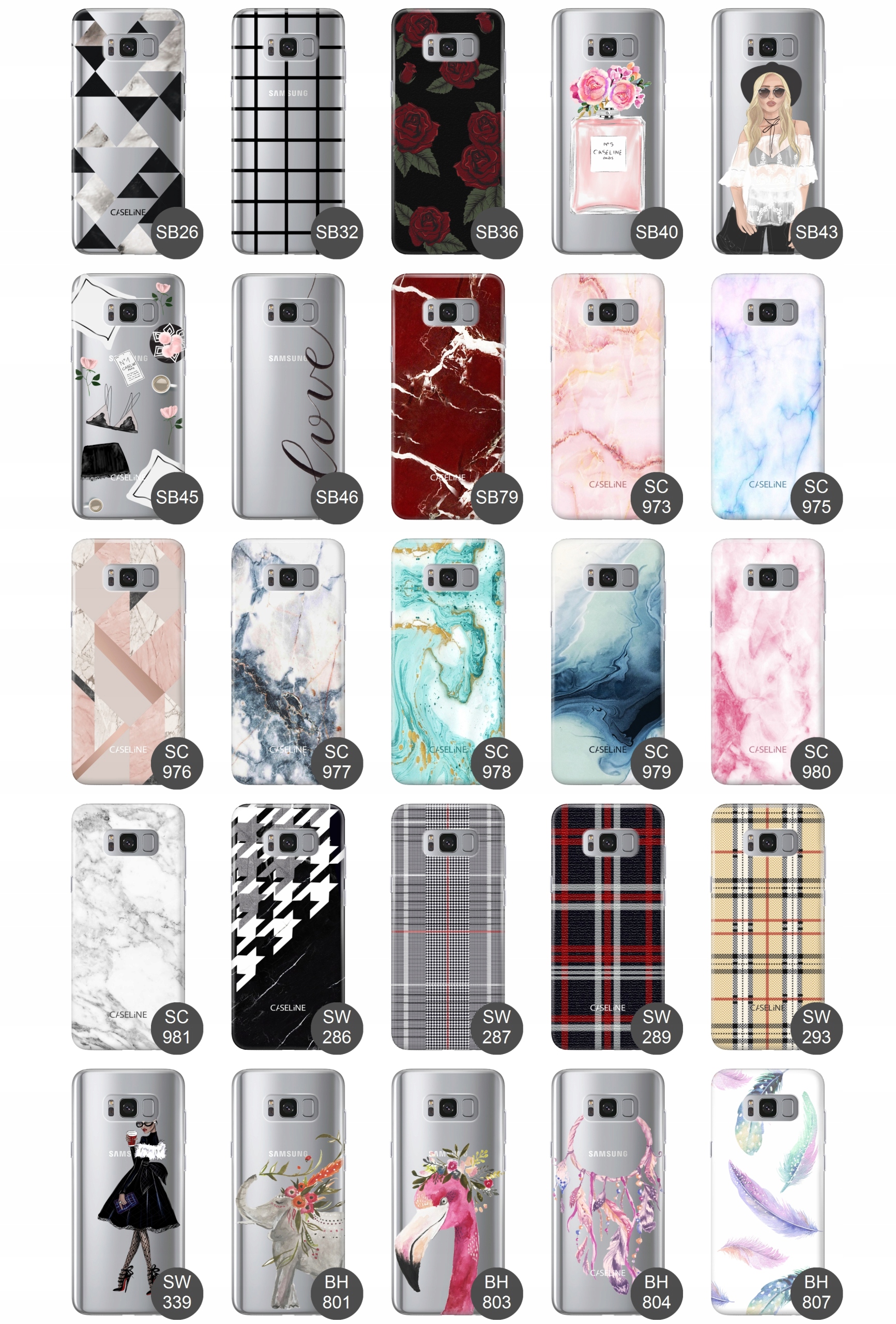 Etui case wzory do SAMSUNG GALAXY S8