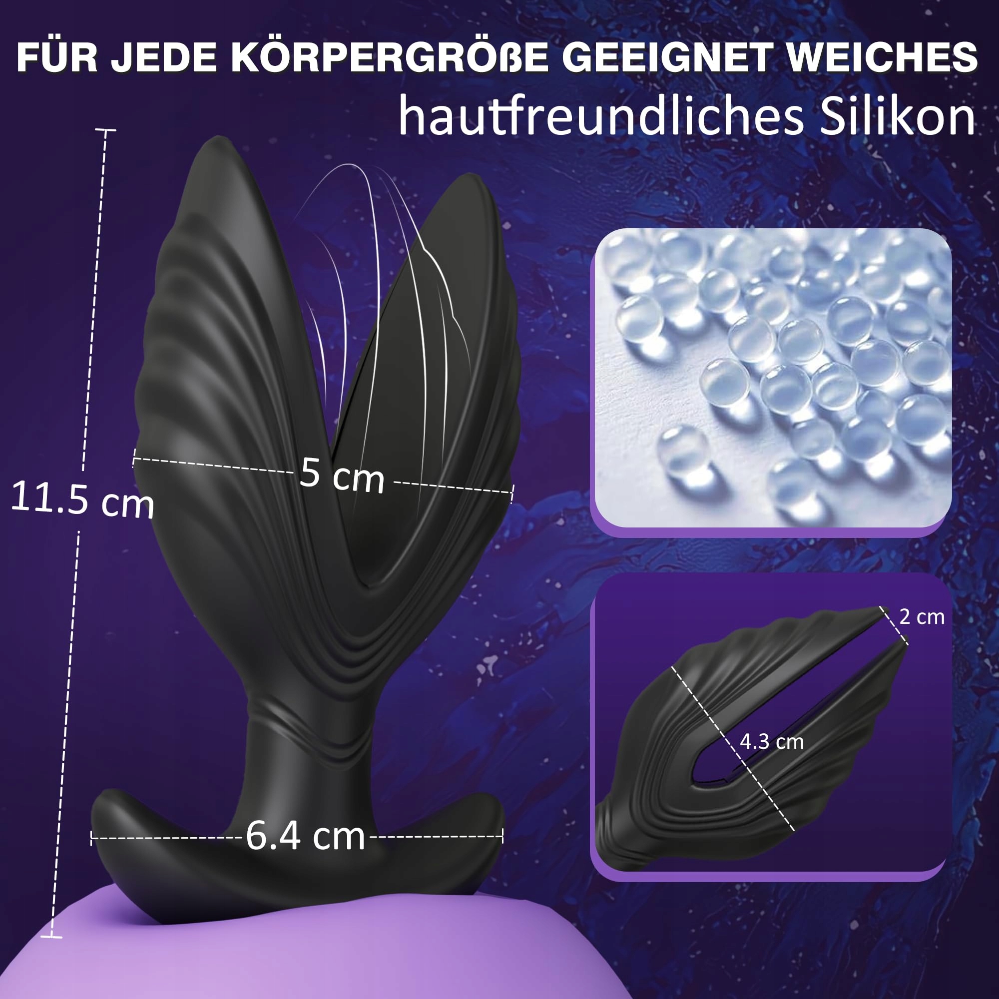 ELECTROPRO Wibrator Analny Prostata Elektro Wibracje Dla Mężczyzn XXL — miniatura 6