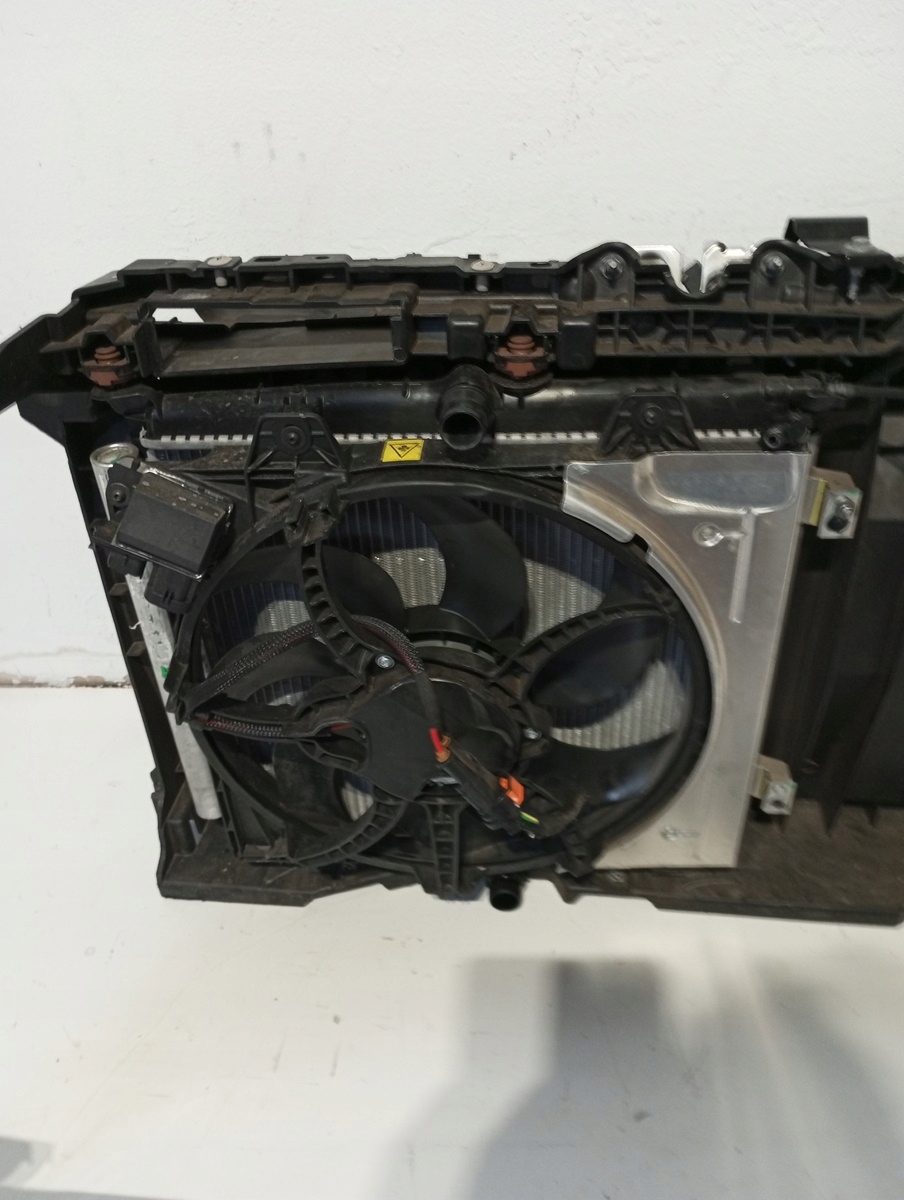 support panel for radiators radiator OPEL CORSA F