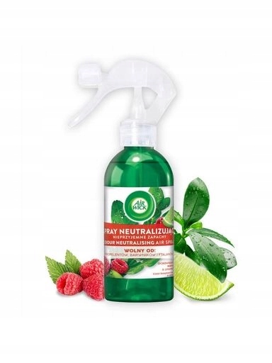Levně 3x Air Wick sprej Neutralizující vůně Osvěžující maliny& Limetka 250 ml