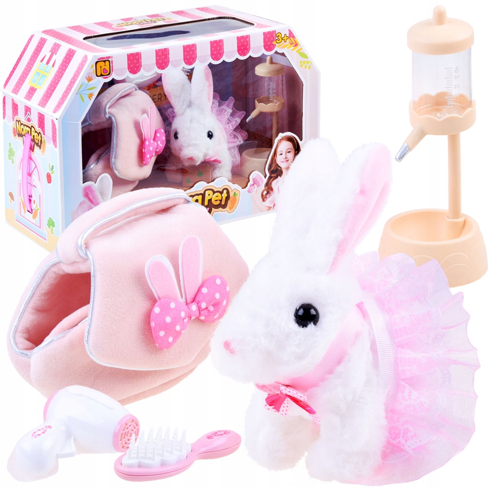 

Interaktywny Królik torebeczka akcesoria ZA3554