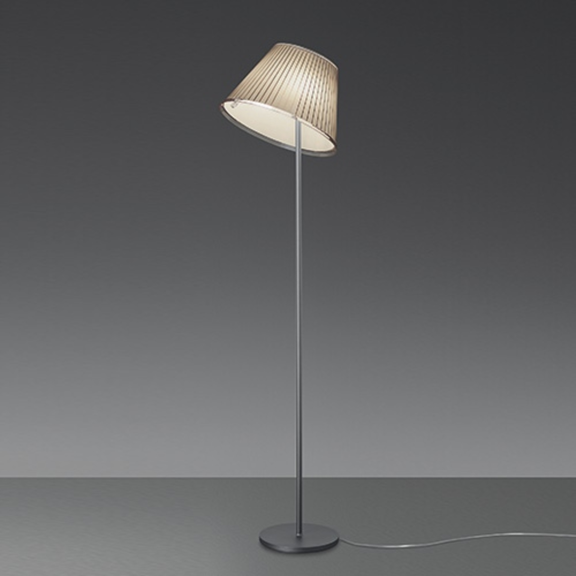 Stojacia lampa Artemide Choose Mega, pergamen, 178 cm, design Matteo Thun