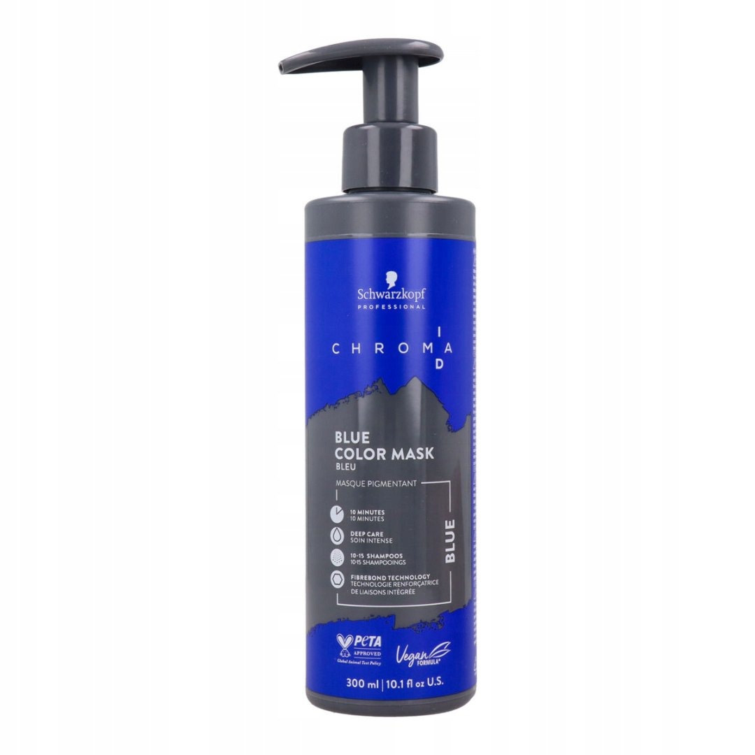 Polopermanentní barvicí maska Schwarzkopf Igora Chroma Modrá 300 ml