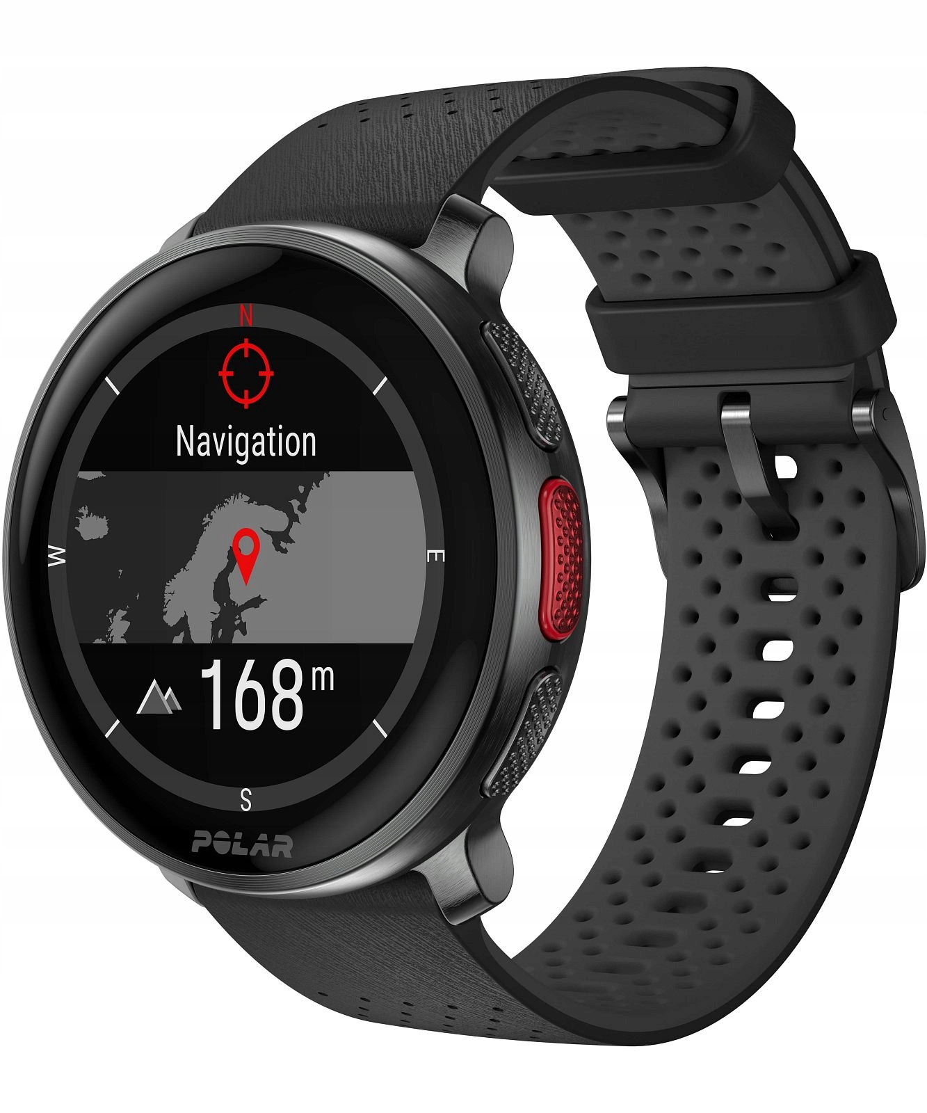 Sportovní hodinky Polar Vantage V3 H10 Night Black Set Polar-725882064444