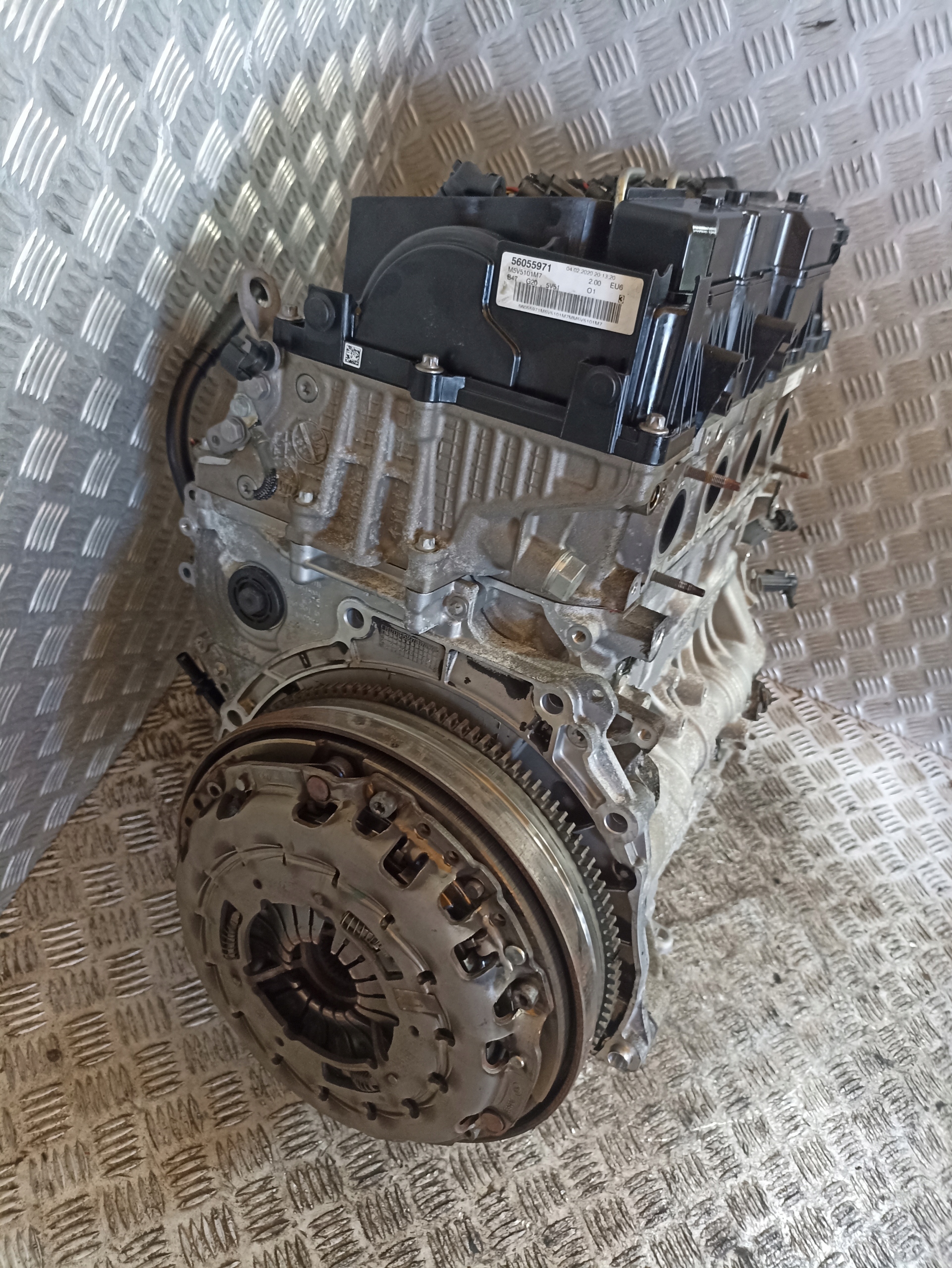 BMW 3 G20 G21 Двигатель B47D20B 2.0 d форсунки насос
