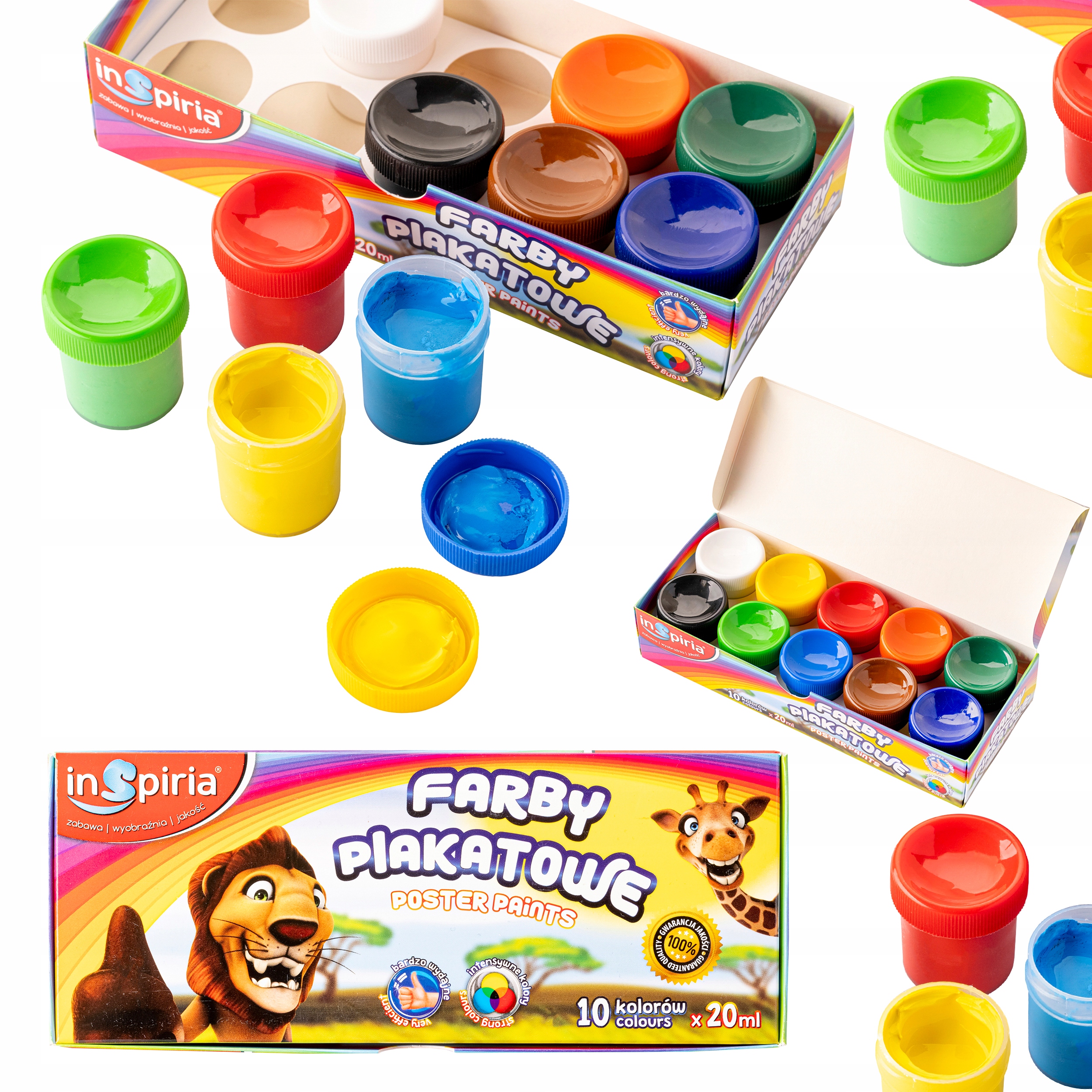 

Farby Plakatowe 20ML inspiria