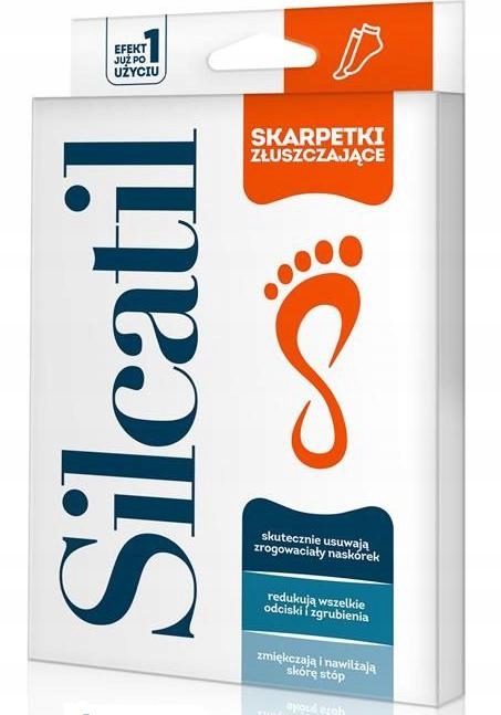

Silcatil Skarpetki Złuszczające Stopy Domowe Spa