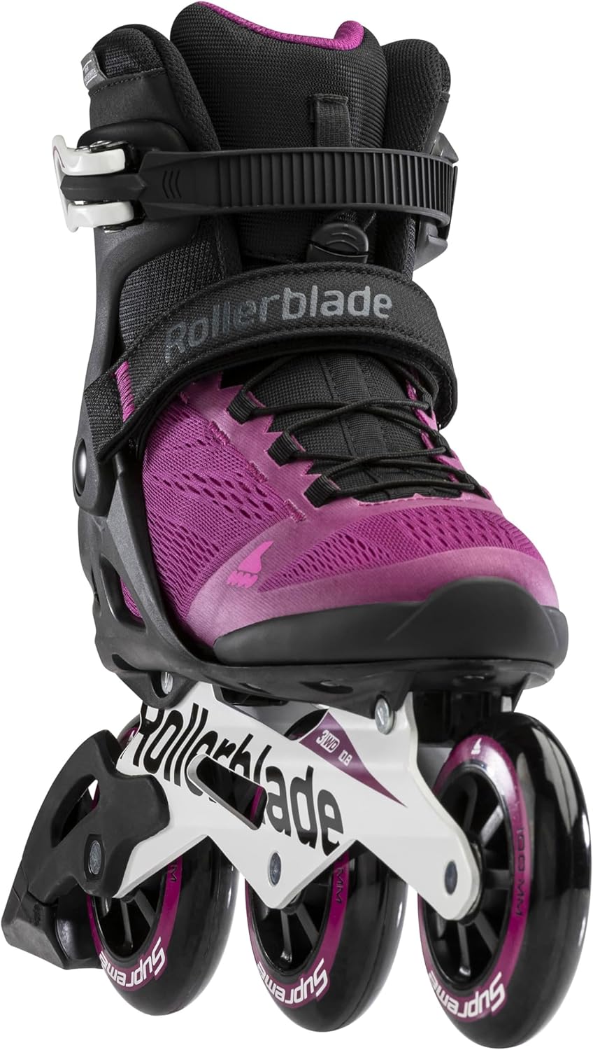 Rolki Rollerblade Macroblade 100 3WD 38 24cm fioletowo czarne